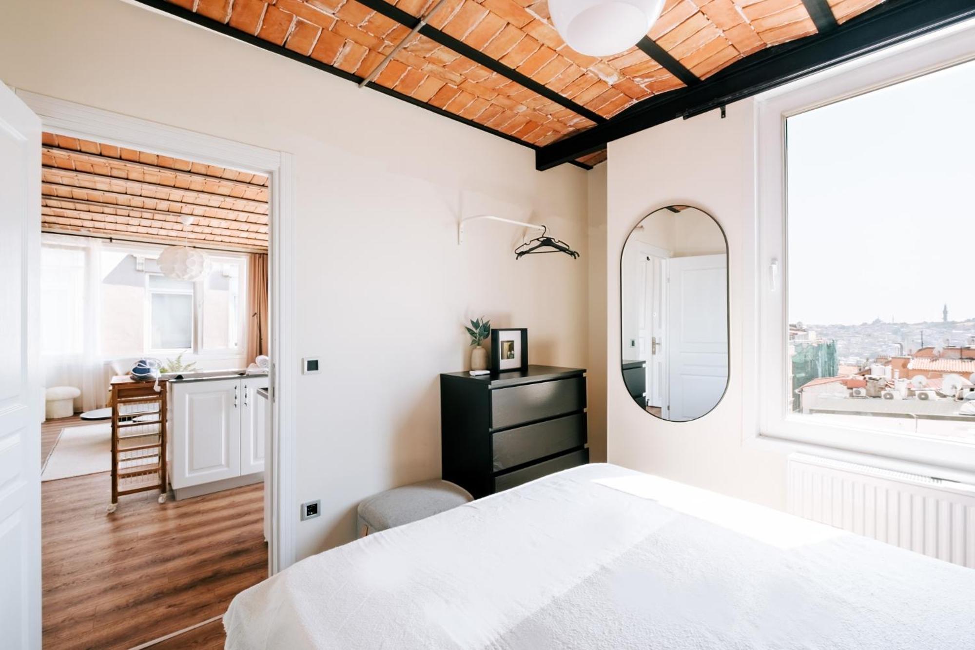 Flat W City View Near Galata Tower In Istiklal Ave Apartment Istanbul Exterior photo